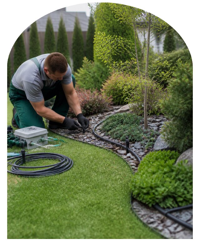 Проектирование и монтаж системы автополива сада под ключ в Белой Калитве